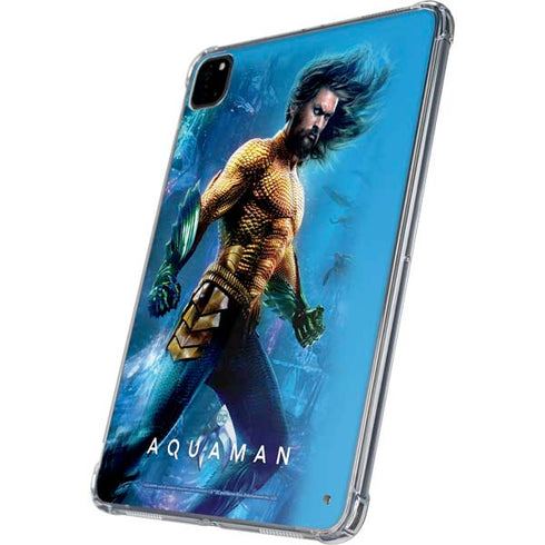 DC Comics Aquaman Movie Arthur Curry Poster iPad Pro 11in (2024) Clear Case